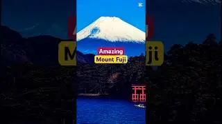Amazing Japan Mount Fuji 🗻😍#shorts #travel #viral #nature #mountains #explore #beautiful #fuji