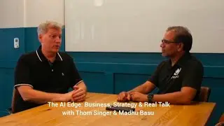Why AI Matters Now More Than Ever | A Candid Talk with Thom Singer &  Madhu Basu.