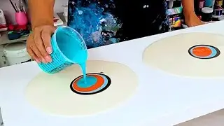Осенние цвета + советы по заливке акрилом