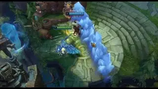 The Jhin Cant Leave the Base the WHOLE Game! | Anivia URF Troll