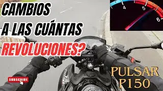 En qué REVOLUCIONES debo METER y SACAR CAMBIOS en mi MOTO? | Pulsar P150