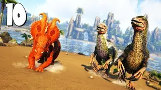 THEY ALL WANT A PIECE OF ME!! | ARK SURVIVAL THE HUNTED | EPISODE 10