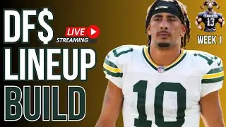 NFL DFS Lineup Build Week 1 | Fanduel DFS Best Picks | TNF Preview