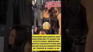 Janella may tampo kay Klea #trending #viralvideo #celebrity #fypage #ctto #janellasalvador #shorts