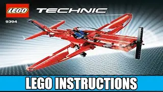 LEGO Instructions - Technic - 9394 - Aerobatic Plane (Alternative Model B)