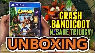 Crash Bandicoot N'Sane Trilogy (PS4) Unboxing !!