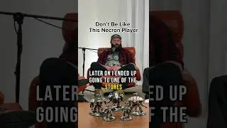 Don't Be Like This Necron Player | The Battle Forged Gaming Podcast Episode 3 #warhammer #podcast