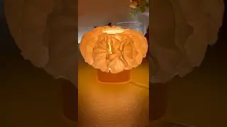 DIY modern paper lamp✨cute lampshade❤️