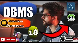 Data Base Management Question Class | Question 18 | Java Institute