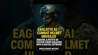EagleEye AI Combat Helmet Unveiled |Anduril & Meta&rsquo;s AR System Turns Soldiers into a Digital Network