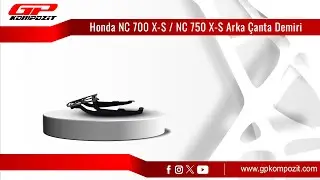 GP Kompozit Honda NC 700 S-X / NC 750 S-X Uyumlu Çanta Demiri Montajı