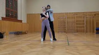 Bachata Sensual Fusion  |  Head Roll in Shadow Position  |  Song: Call Me a Spaceman (Bachata Remix)