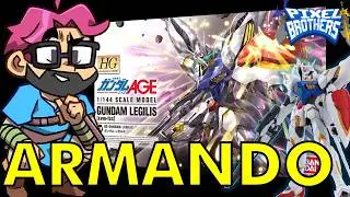Armando mi primer GUNDAM Model Kit - Gundam Legilis - 1/144 - Pixel brothers - 4k
