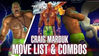 🤼&zwj;♂️ TEKKEN 4 - MARDUK move list, holds, combos & 10-Hit Combo (PlayStation 2)