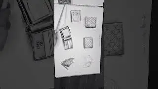 Gucci Wallet Drawing #shorts #art #drawing #gucci