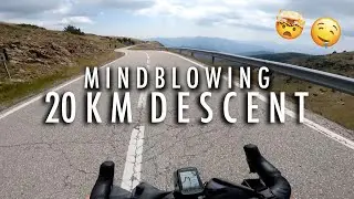 Better than Zwift: Coll de La Creueta descent from La Molina