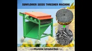 Small Sunflower Thresher / sunflower threshing machine