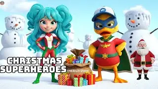 CHRISTMAS SUPERHEROES  First Battle Ice Power vs. Snow Brute| KindSteps TV - Christmas Kindness