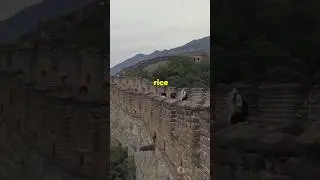 Sticky Rice: The secret of Great Wall of China? 🤯 #architecture #shorts #china