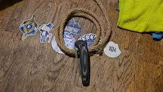 Испытание на устойчивость режущей кромки Gerber 7cr17mov двумя ножами