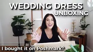 Buying my wedding dress on POSHMARK? | Unboxing + deets