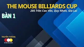 Tranh 16 | NGUYỄN HỮU (Trang Trần) - HO&Agrave;NG PHONG (Ptvc), GIẢI CAROM 3 BĂNG CUP THE MOUSE GIA LAI