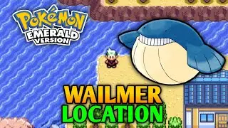 How To Catch Wailmer In Pokemon Emerald - Wailmer Location
