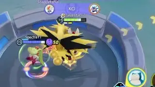 Cinderace steal Zapdos | Pokemon Unite