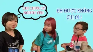 Tài Tí Tẹo vô tư tán gái trước mặt Bé Hạt Tiêu