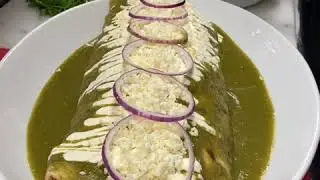 Making the BIG ASS ENCHILADA 😃😂