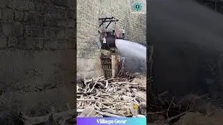 Giant Dam Power-Wash! 🚿 That Water Pressure is INSANE! #dam #powerwash #satisfying #engineering