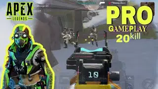 Apex Legends Mobile:PRO GAMEPLAY 20 Kill Wingman Pistol