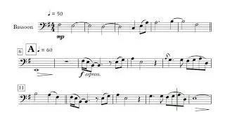 Sadness And Sorrow - Bassoon Solo (Sheet Music)
