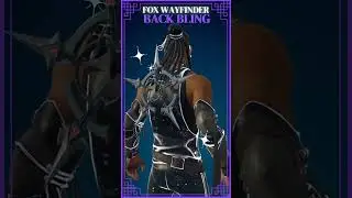 Fox Wayfinder Back Bling ✔ Epic Back Bling Fortnite
