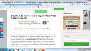 Insert Title and Nofollow Link Wordpress Plugin Tutorial