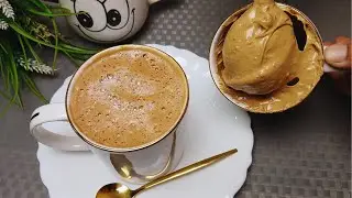 5 Minutes Fluffy & Creamy Coffee Recipe Without Machine (Beater) | Creamy Coffee Recipe - Urdu/हिंदी