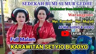 TAYUB CAMBOR FULL MALAM || KARAWITAN SETIYO BUDOYO || AFIKA AUDIO &VIDEO