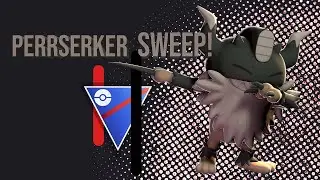 Great League Perrserker Sweep! | PvPoGo