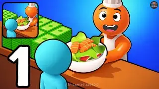 My Food Street (Android, iOS) – Part 1 Gameplay Walkthrough Offline Game