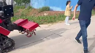35HP Crawler Tractor with Excavator and Loader