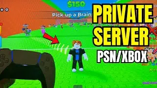 How to Create and Join a Private Server in Escape Logs for Brainrots on Console (PS4, PS5, Xbox)