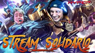 ARGENTINA VS BRASIL | TEAM YODA VS TEAM COSCU | STREAM BENEFICO HYPERX