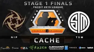 NiP vs TSM (GRAND FINAL) - Map 3 - Cache (FACEIT 2015 League Stage 1 Finals)