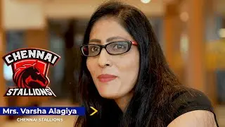 TPL | Chennai Stallions Owner Mrs. Varsha Alagiya