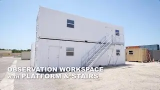 Observation Workspace with Platform & Stairs