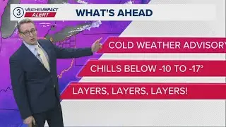 Weather Impact Alert: Cold weather advisory remains in effect for all of Northeast Ohio