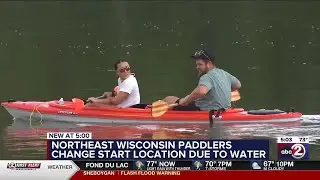 Northeast Wisconsin Paddlers change start location for locks paddle event due to water levels