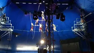 New video of 8-person pyramid collapse at Circus Sarasota