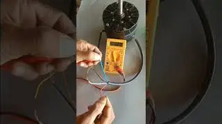 cooler motor winding test#cooler motor winding check with multimeter # कूलर पंखा