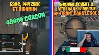 4000$ CHACUN POUR ESKc, Phyzikk ET KiGuNiiN 😎NOUVEAU CHEAT JAMAIS VU 🤭BEST OF WARZONE FR #55
